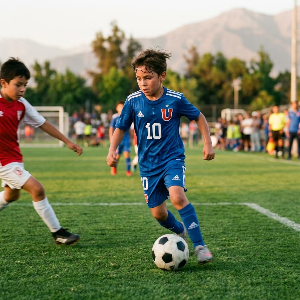 Fran Jr en plena jugada de ataque